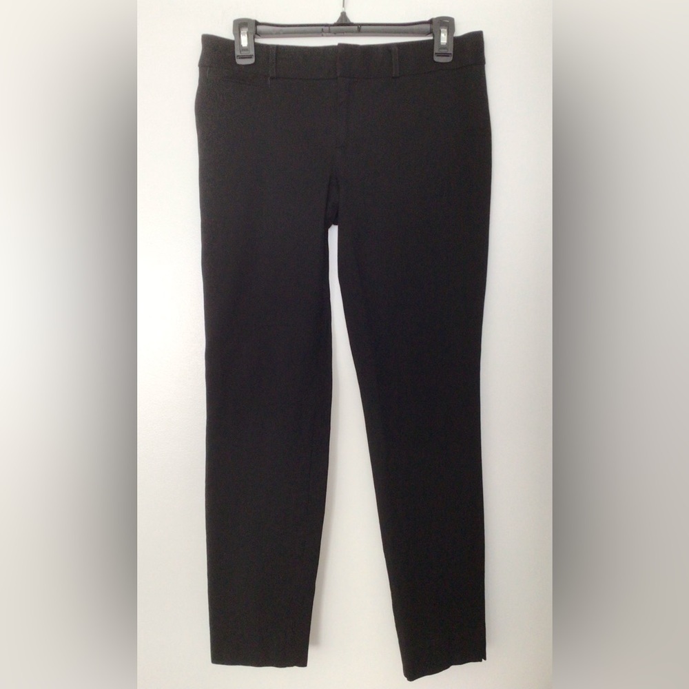 BANANA REPUBLIC Sloan Fit Black Stretch Slim Ankle Pants - US 4